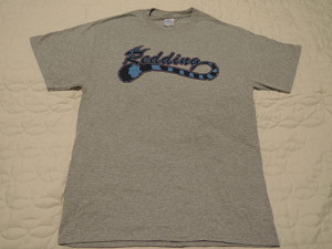Grey cotton/polyester t-shirt with Redding logo.